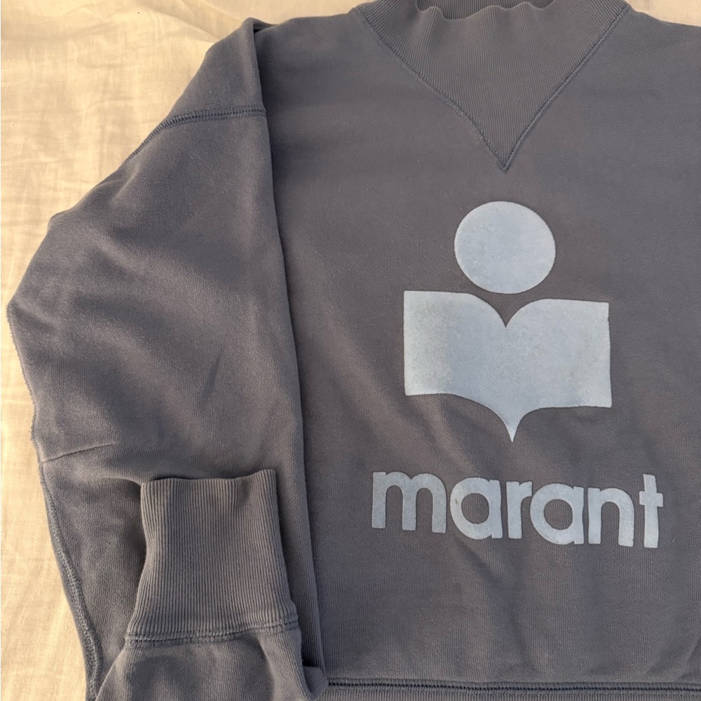 Marant Charcoal Cowl Neck Sweater